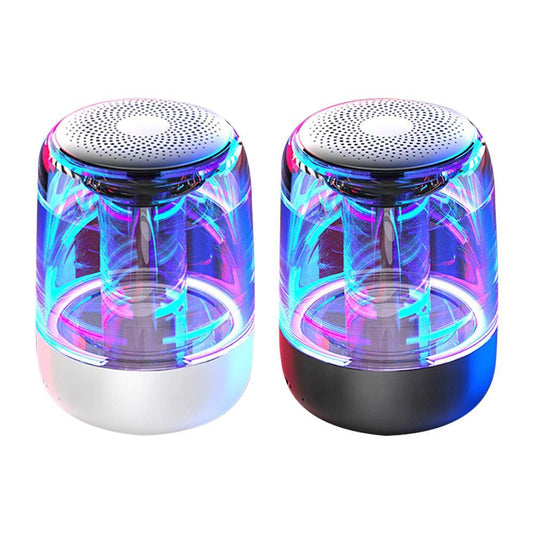 Portable Bluetooth Speaker – Powerful Bass, LED Light, Wireless Radio
