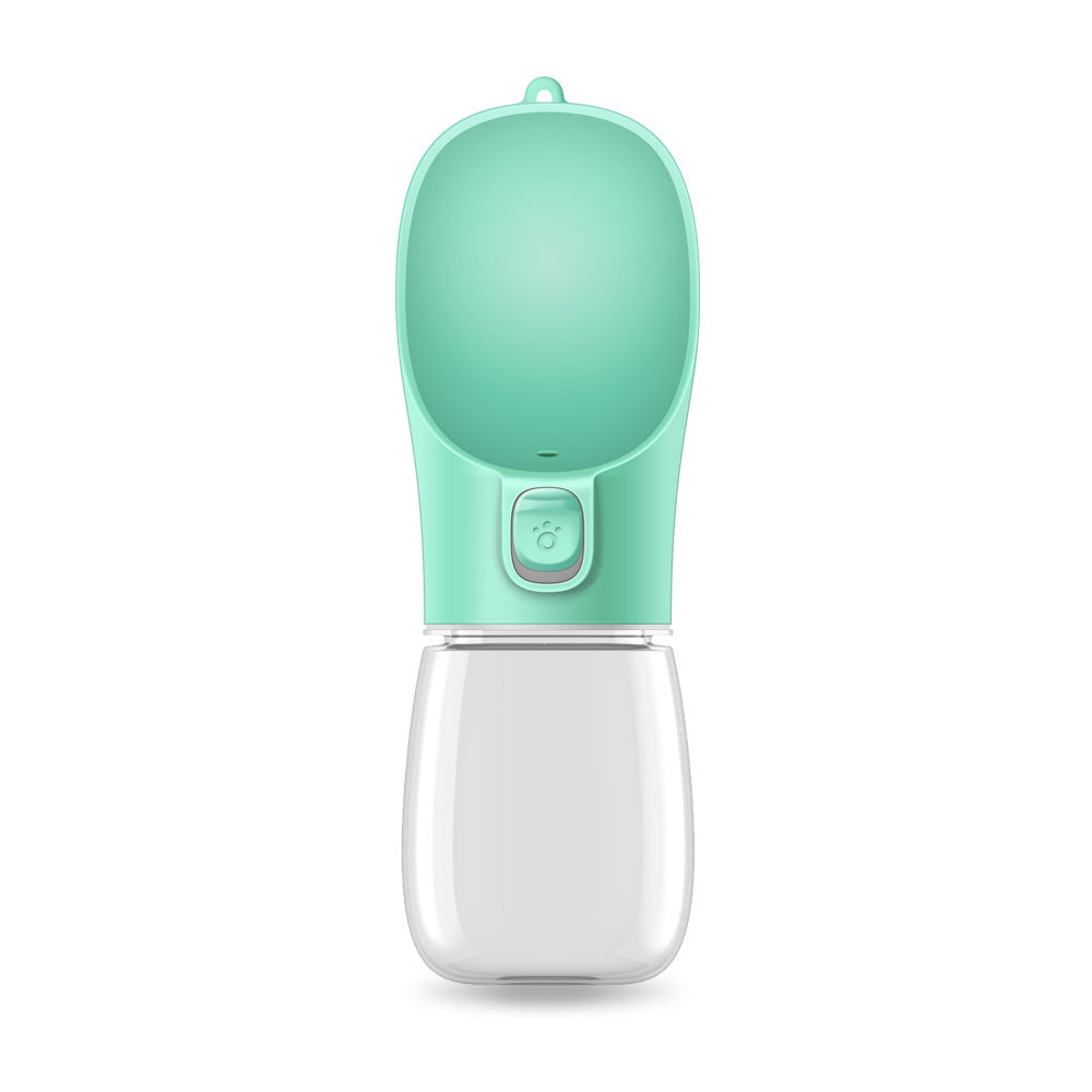 "Portable Pet Water Bottle – Leak-Proof Travel Drinking Cup for Dogs & Cats with Built-in Bowl"
