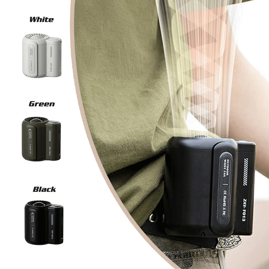 Portable Large Wind Usb Charging Outdoor Sports Construction Site Summer Cooling Portable Small Air Fan For Outdoor Sports Travel Work - DAILY AMPED