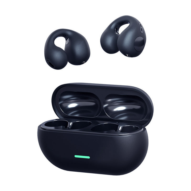 Wireless Ear Clip Bluetooth Headset TWS Comfortable Wear Not In-Ear Sports Wireless Bone Conduction 5.3 Bluetooth Headset - DAILY AMPED