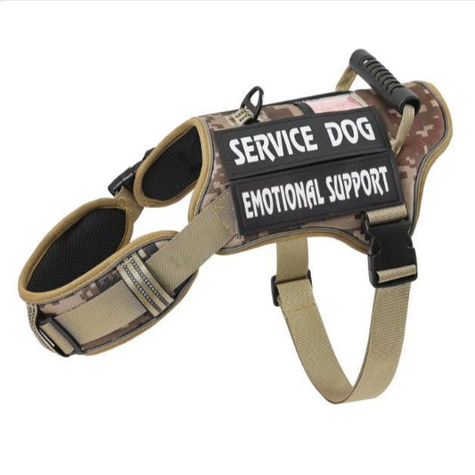 Tactical Service Dog Harness with Control Handle - DAILY AMPED