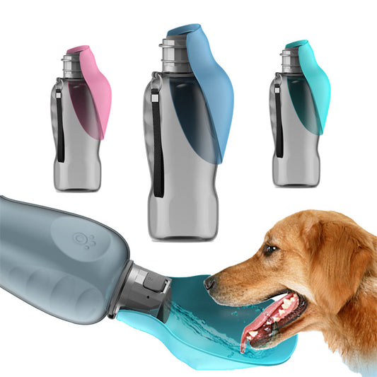 800ml Dogs Water Bottle Portable High Capacity Leakproof Pet Foldable Drinking Bowl Golden Retriever Outdoor Walking Supplies Pet Products - DAILY AMPED