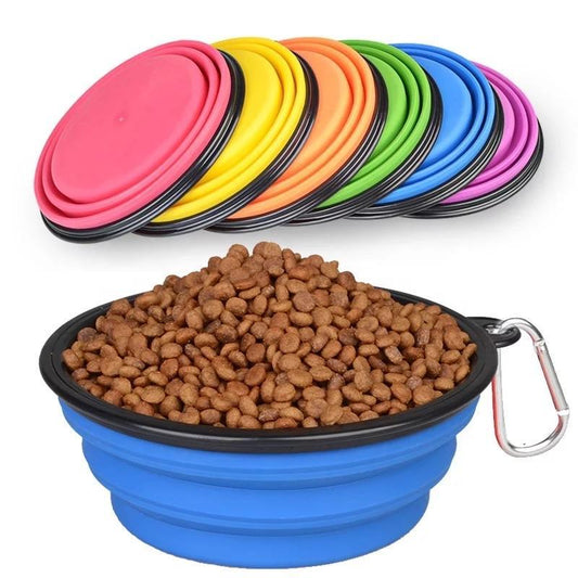 COLLAPSIBLE SILICONE TRAVEL PET BOWL - DAILY AMPED